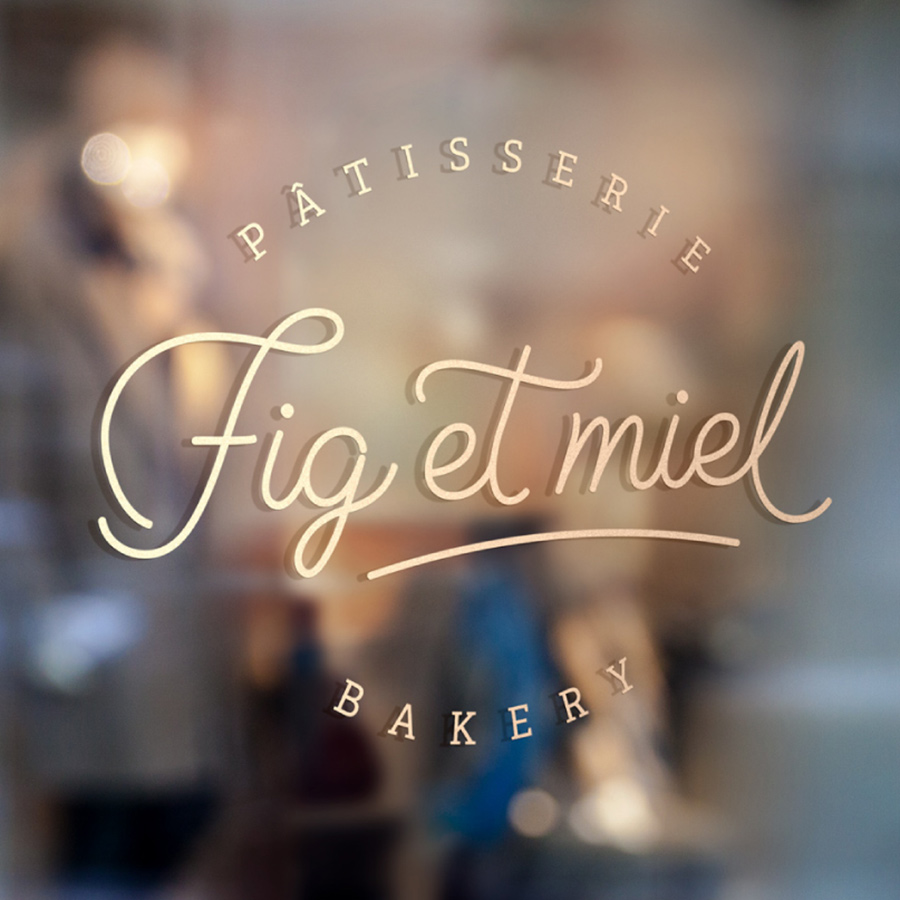 Figue et Miel - Bakery branding