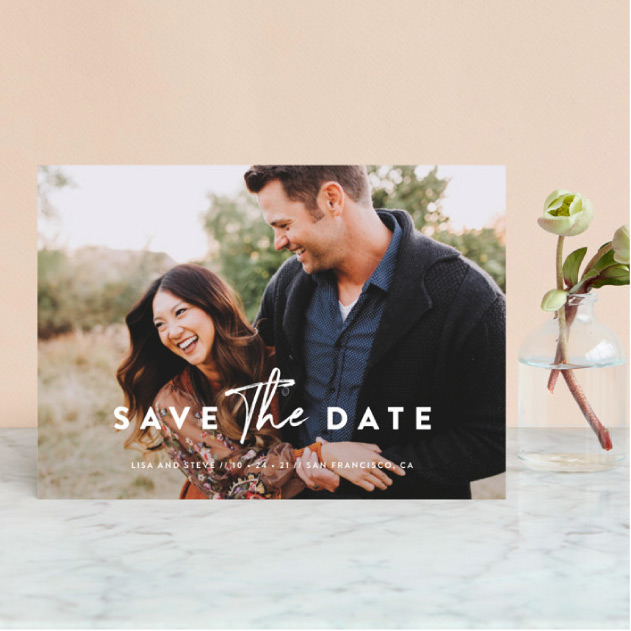 Modern Save the Date