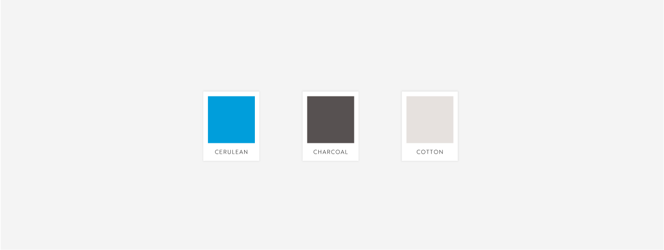 Color palette for Noa modern furniture